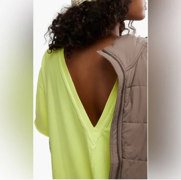 FP Movement Hot Shot Tee Romper NWOT - Picture 3 of 9